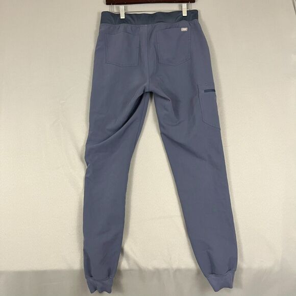 Womens Figs Scrub Pants Joggers Small Tall Blue/Gray Technical Collection Zamora - Picture 2 of 4